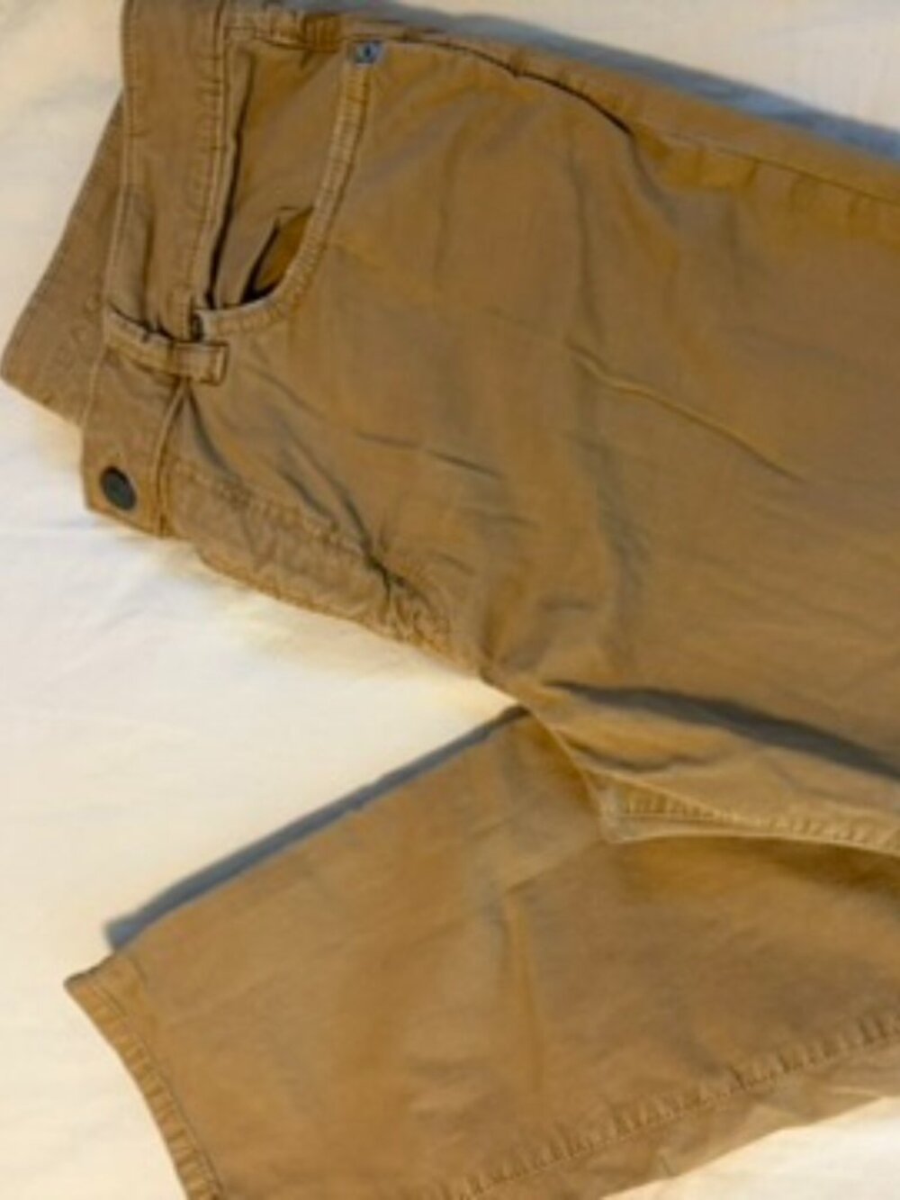 American Eagle Flex Khaki Pants Men’s 31x32 Tan Stretch 5 Pocket